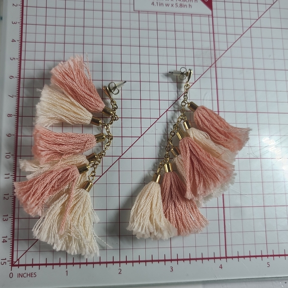 Ettika Daydreamer Tassel Earrings - Picture 2 of 3